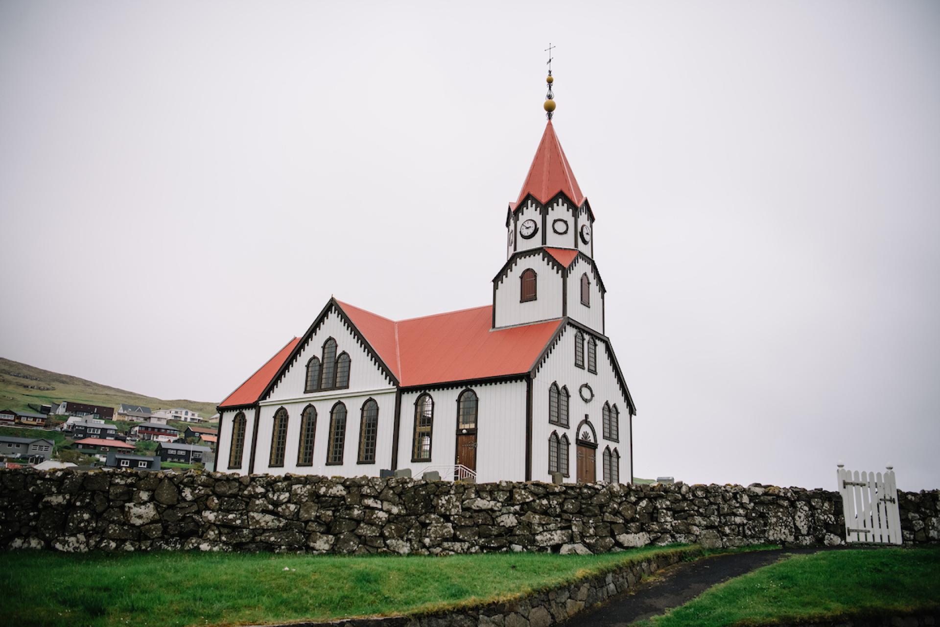 The church of Sandavágur
