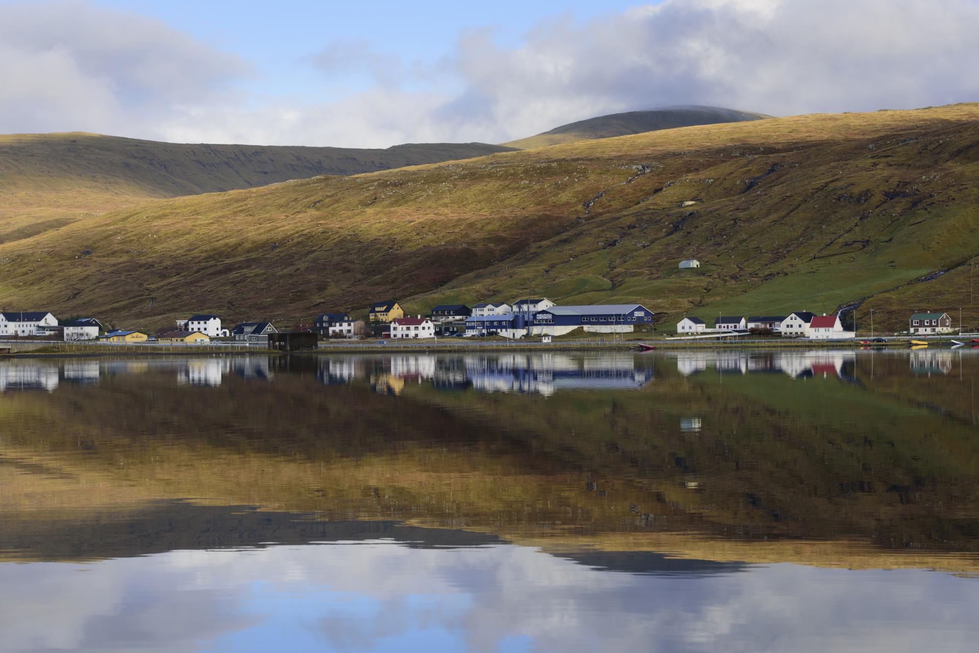 The village of Vatnsoyrar